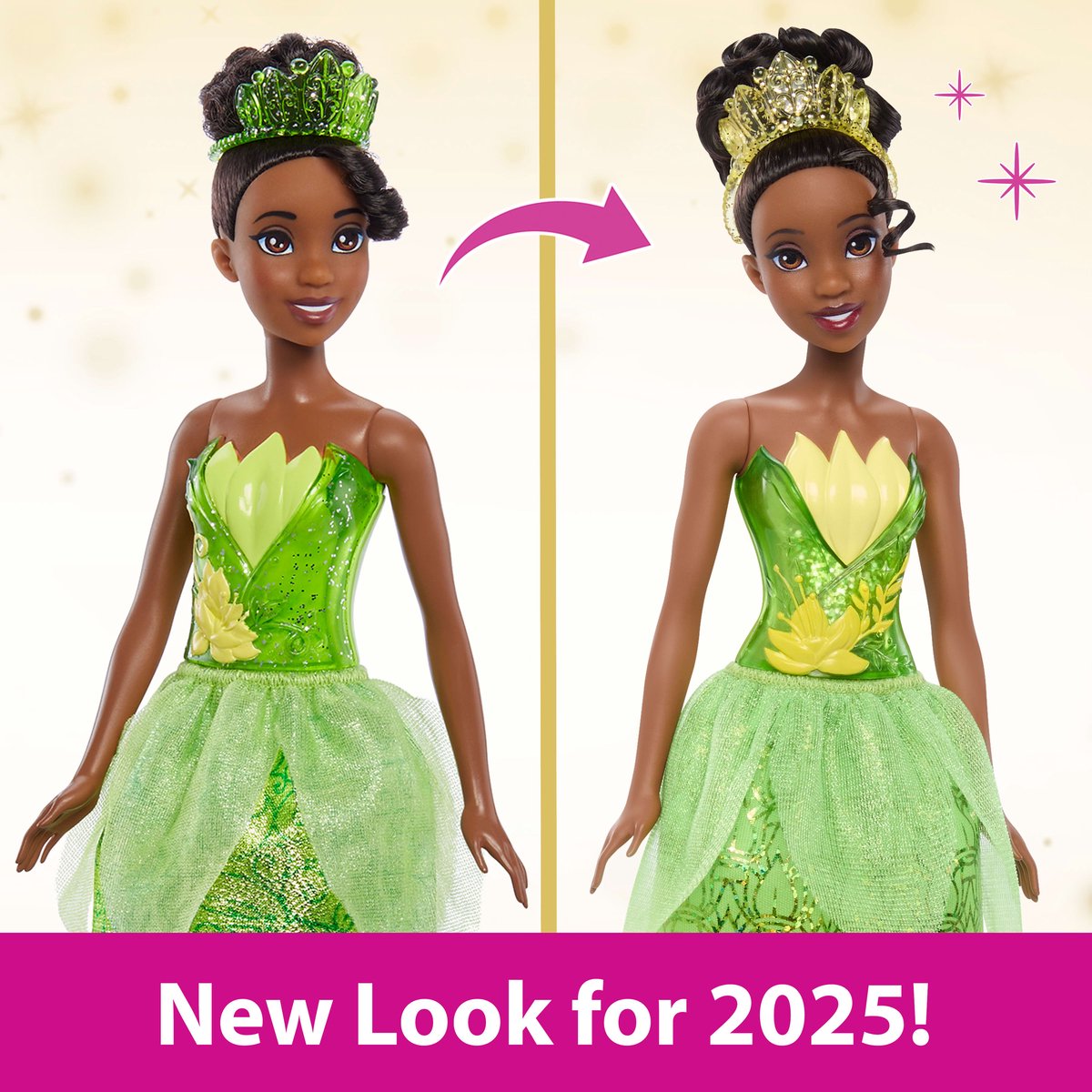 Disney Princess - Prinsessen pop - Tiana uit De Prinses en de Kikker — afbeelding 2