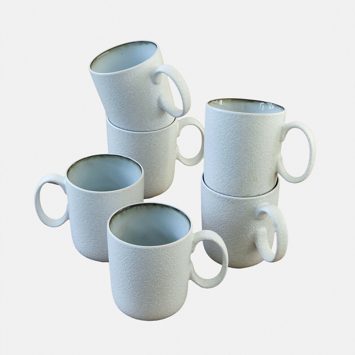 LOBERON Tasse 6er Set creme