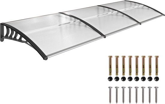 Outsunny Vordach mit Anti UV-Beschichtung B70-048
