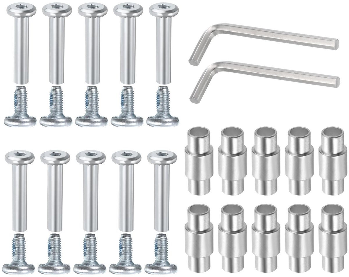 VT Goods - Inline Skate Spacer Screw - Roller Skate Accessoires - Met Installatietool - Verbeterde Stabiliteit - Voor Smooth Movement - Geschikt voo..