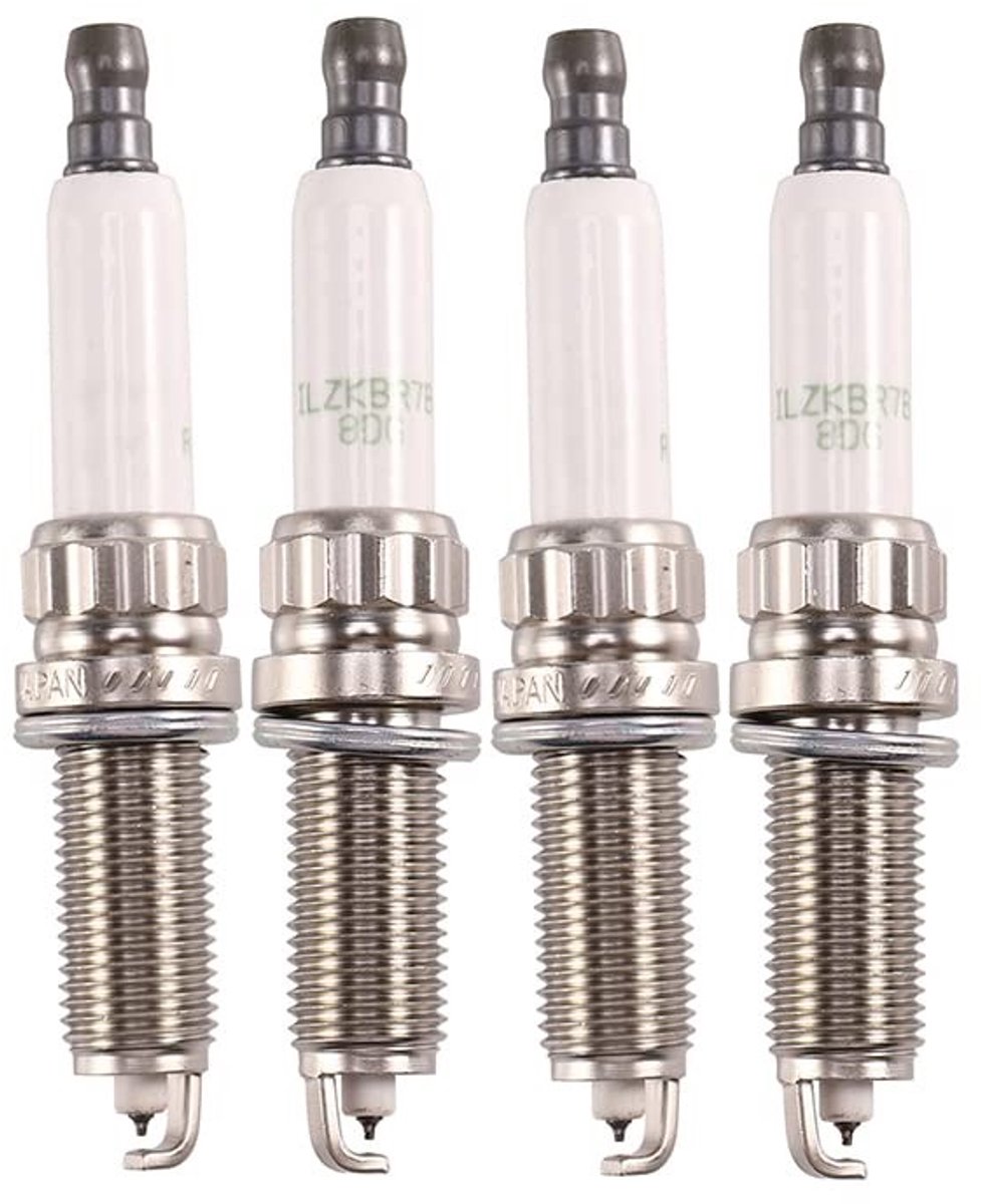 Baceyong Set van 4 Iridium Bougies voor Citroen DS4 en Mini Co-oper - ILZKBR7B8DG