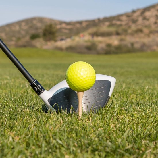 100 Stuks Biologisch Afbreekbare Golf T-shirts van Hout - 70mm Lange Golf Tees voor Driver en Golfmat — afbeelding 4