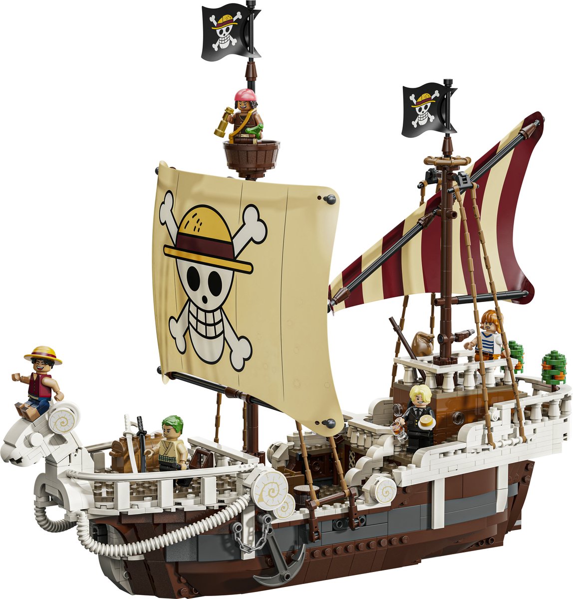 LEGO® ONE PIECE Het Piratenschip Going Merry Bouwset - 75639 — afbeelding 6