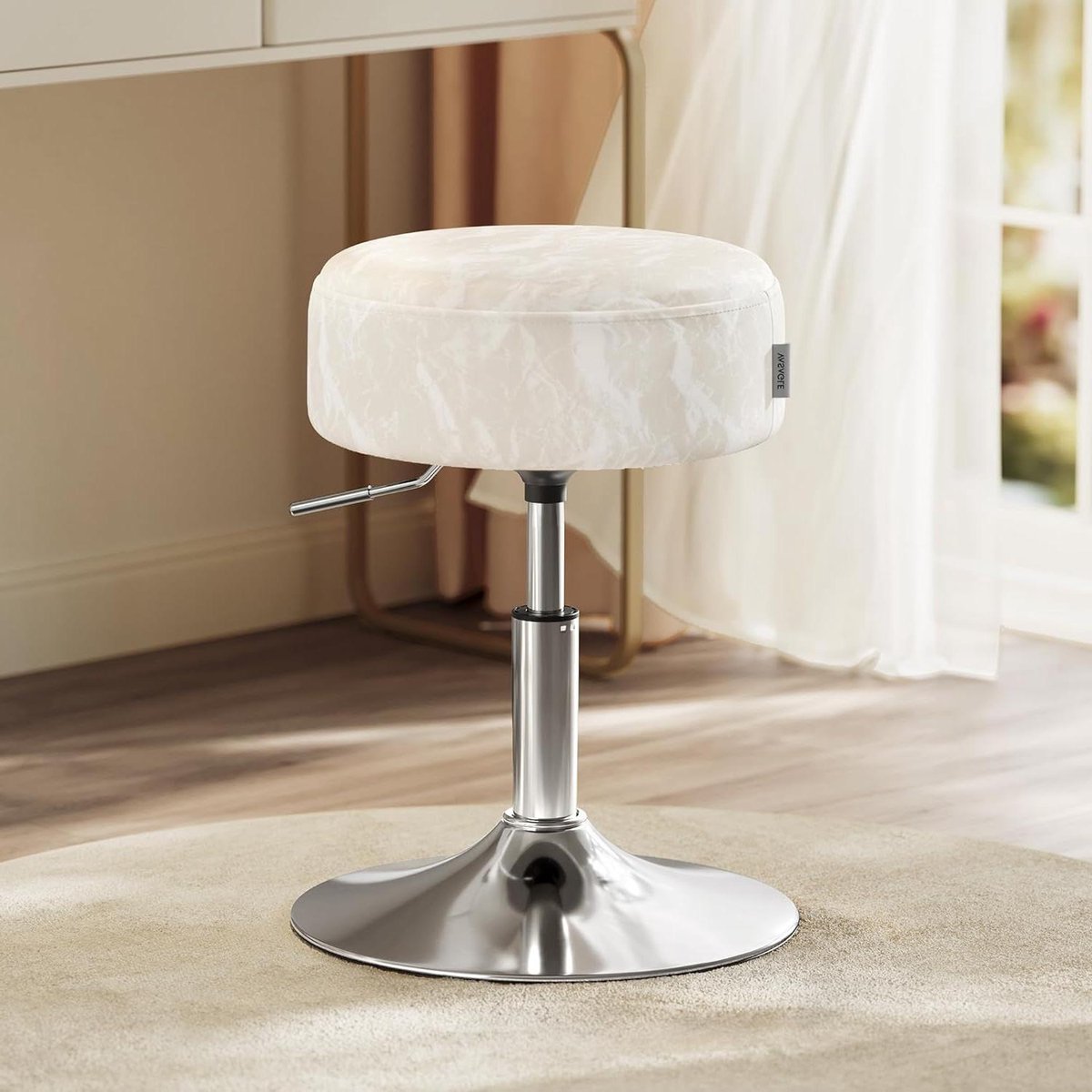 Make up Stoel - Kaptafel Kruk - Visagie - kruk vierkant