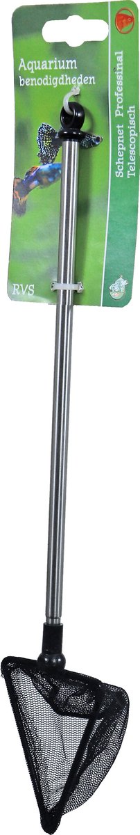De Boon Schepnet Profi RVS/Telescoop 8 CM Driehoek