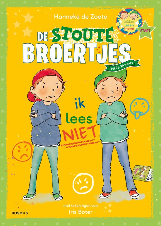 Leren lezen met de Zoete Zusjes - Ik lees niet - cover