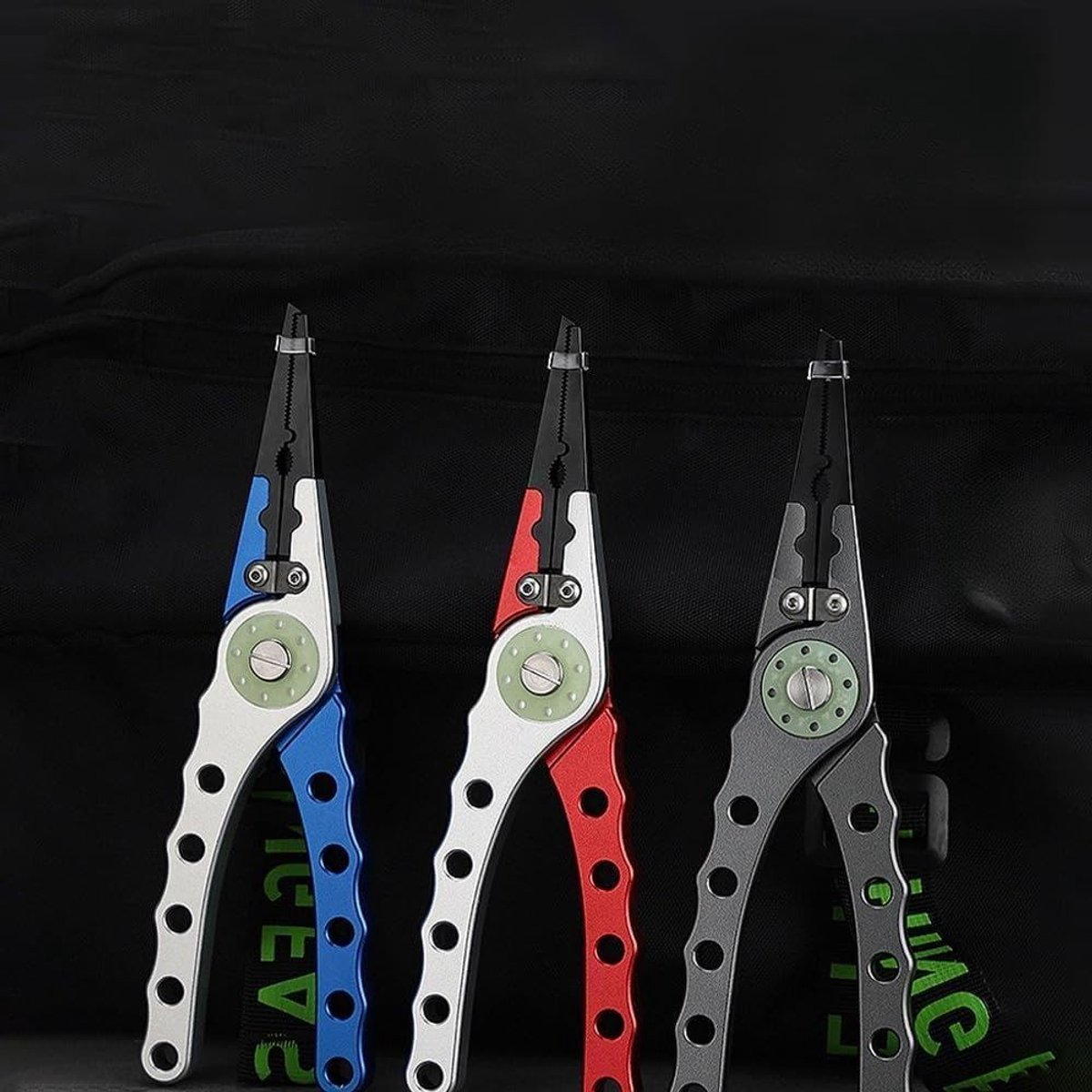 Aluminium Vissers Tang met Haakverwijderaar en Open Ring - Multifunctionele Tool voor Zoet en Zout Water, 20 cm, Roestvrij en Duurzaam