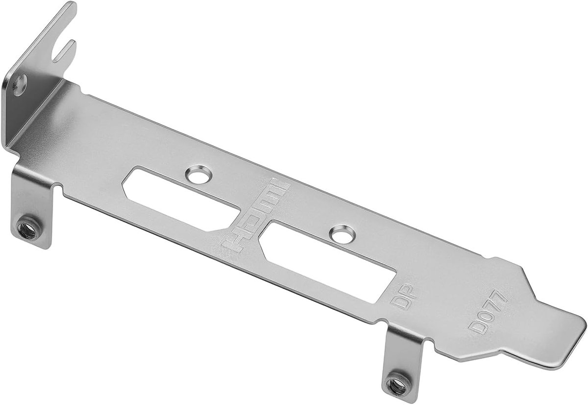 Full Low Profile Beugel - Compatibel met RTX3050 6GB - Grafische Video Kaart - DP en HDMI