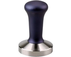 Koffie Sabotage - Koffie Tamper - Espresso Bereiden - Ergonomische Handgreep - 58mm - Zilver