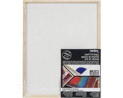 Liquid Art Panelen - Acryl Pouring Panels - Kunst Maken - Verhoogde Rand - 20.3 X 25.4 Cm - Wit