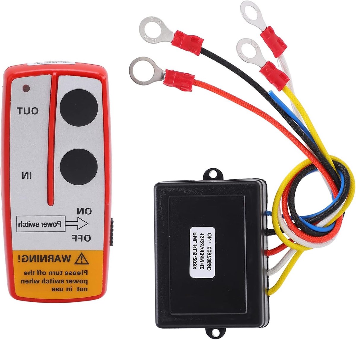 Draadloze Winch Afstandsbediening voor Truck, ATV en SUV - Universele 12V 24V Schakelset met Ontvanger voor Gemakkelijk Gebruik