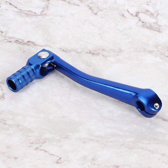 Schakelhendel Motor - Versnellingspook - Motor Modificatie - CNC Aluminium - 150mm Lengte - Blauw — afbeelding 2