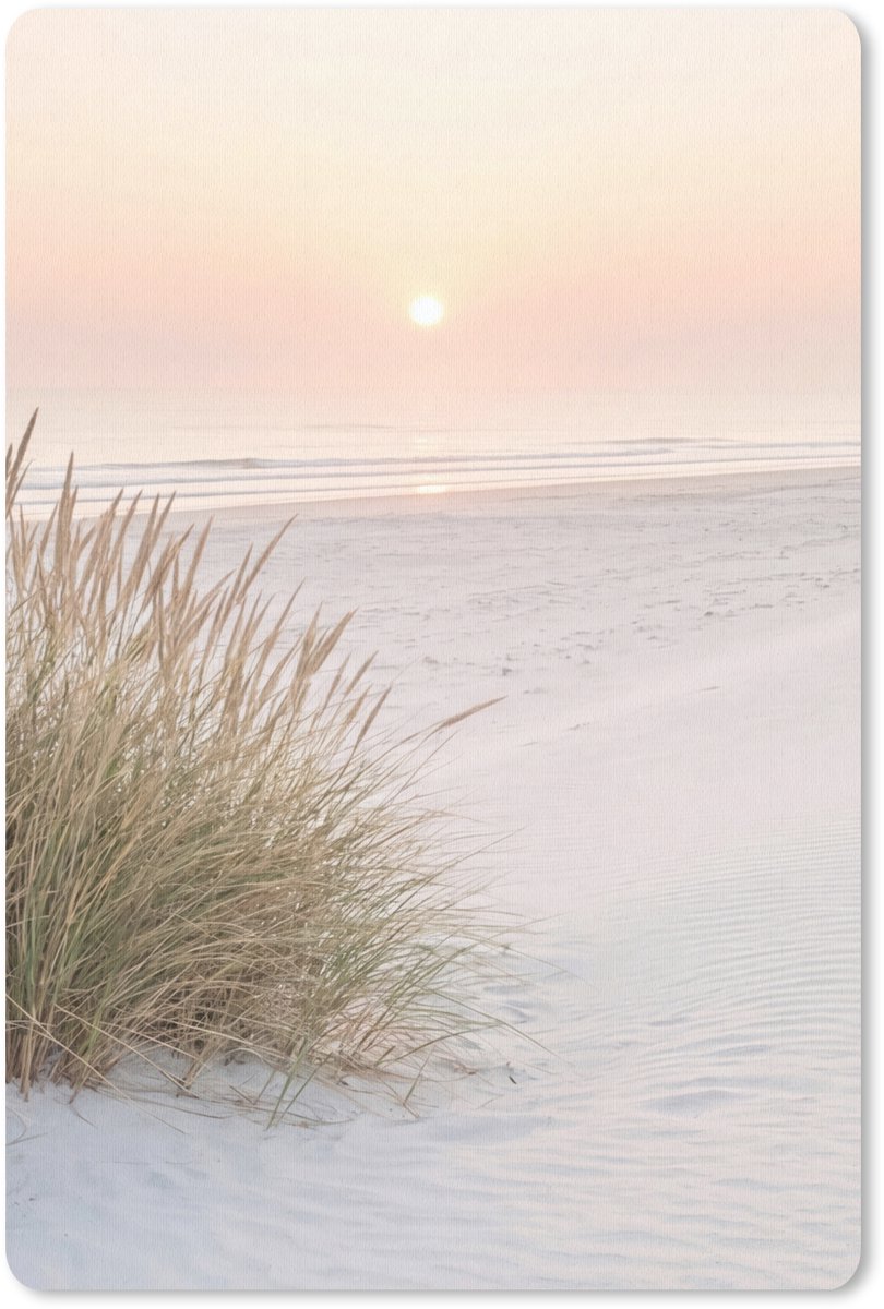Muismat 13x20 cm - Mousepad Horizon - Duinlandschap - Zand - Muismatten