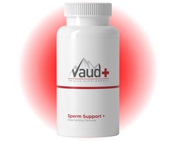 Vaud Sperm Support Capsules - Zwanger Worden Vitamines Formule Speciaal voor de Man - Ondersteunt de Mannelijke Vruchtbaarheid en Normale Zaadvorming (Sperma) - Met Zink, Selenium, 1100mg Mucuna Pruriens, Actief Folaat en B12 - 100% Vegan