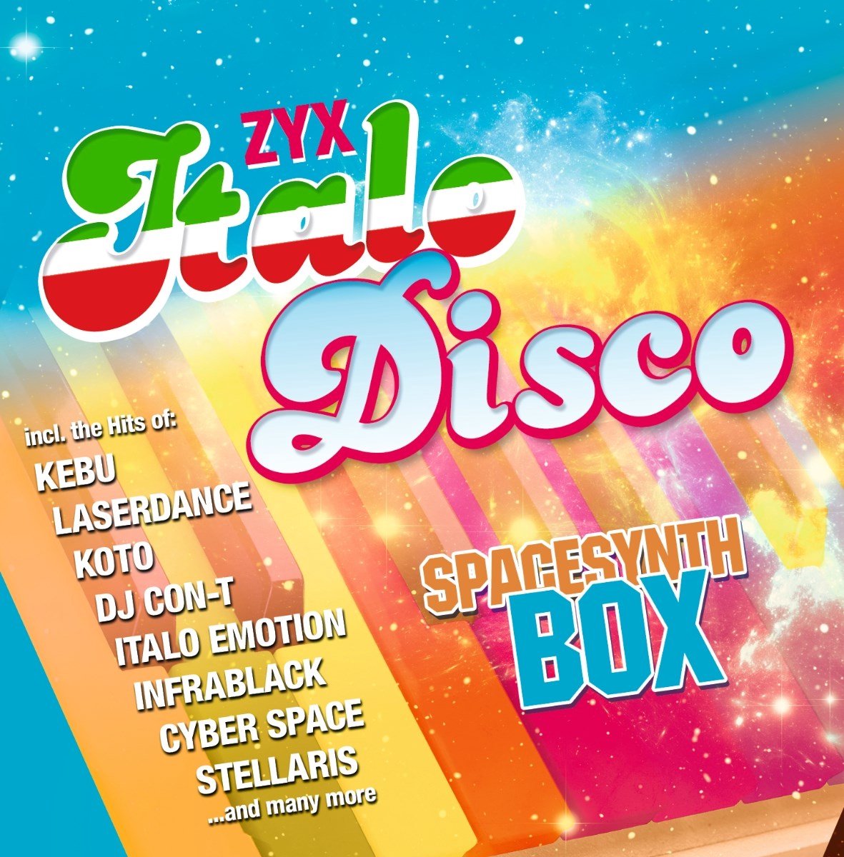 Various Artists - ZYX Italo Disco Spacesynth Box (10 CD)