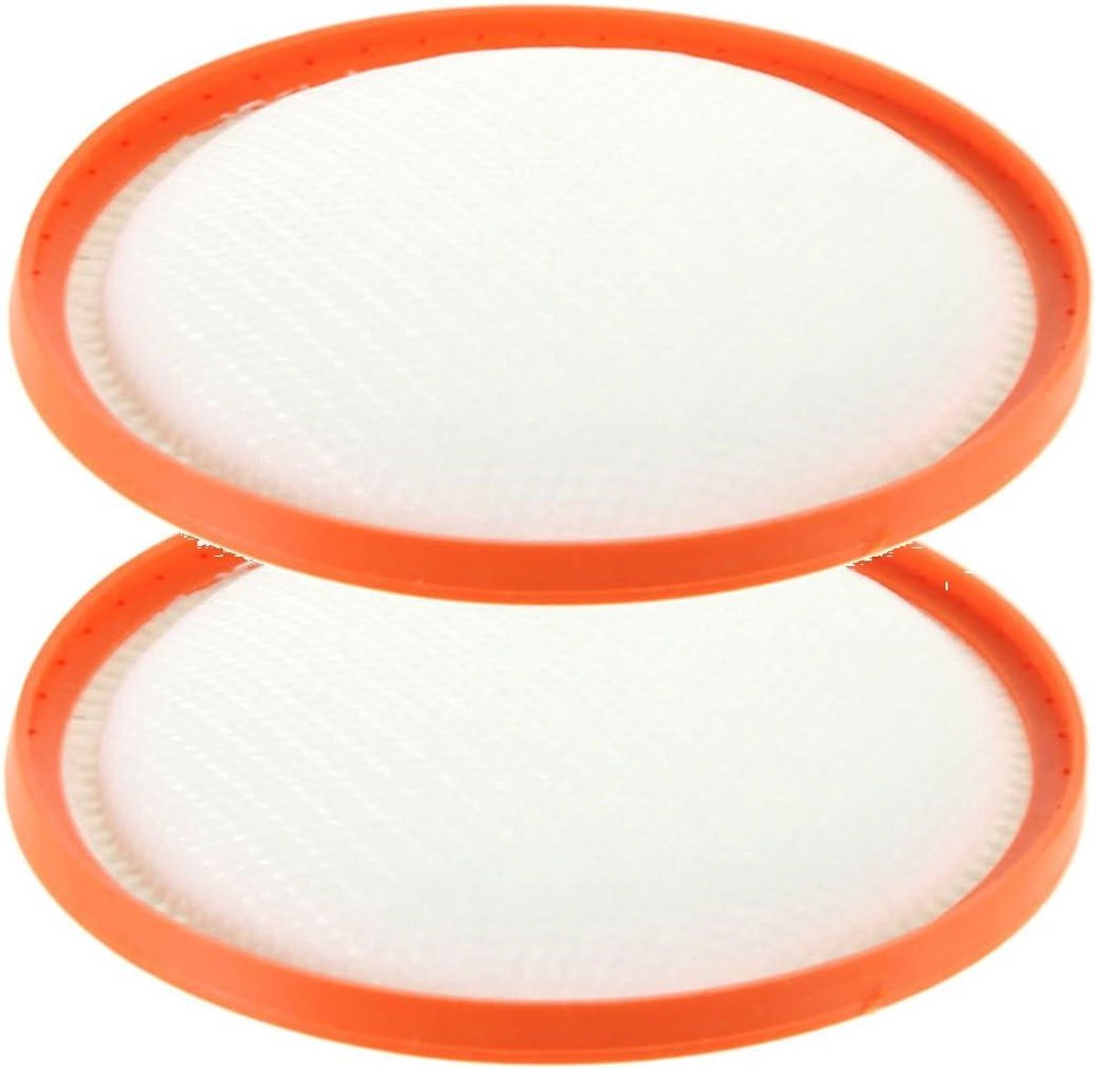 Stofzuigerfilter Pad - Voorfilter Cilinder - Stofzuigen Verbeteren - Herbruikbaar Premium Kwaliteit - 2 stuks 150 mm - Wit