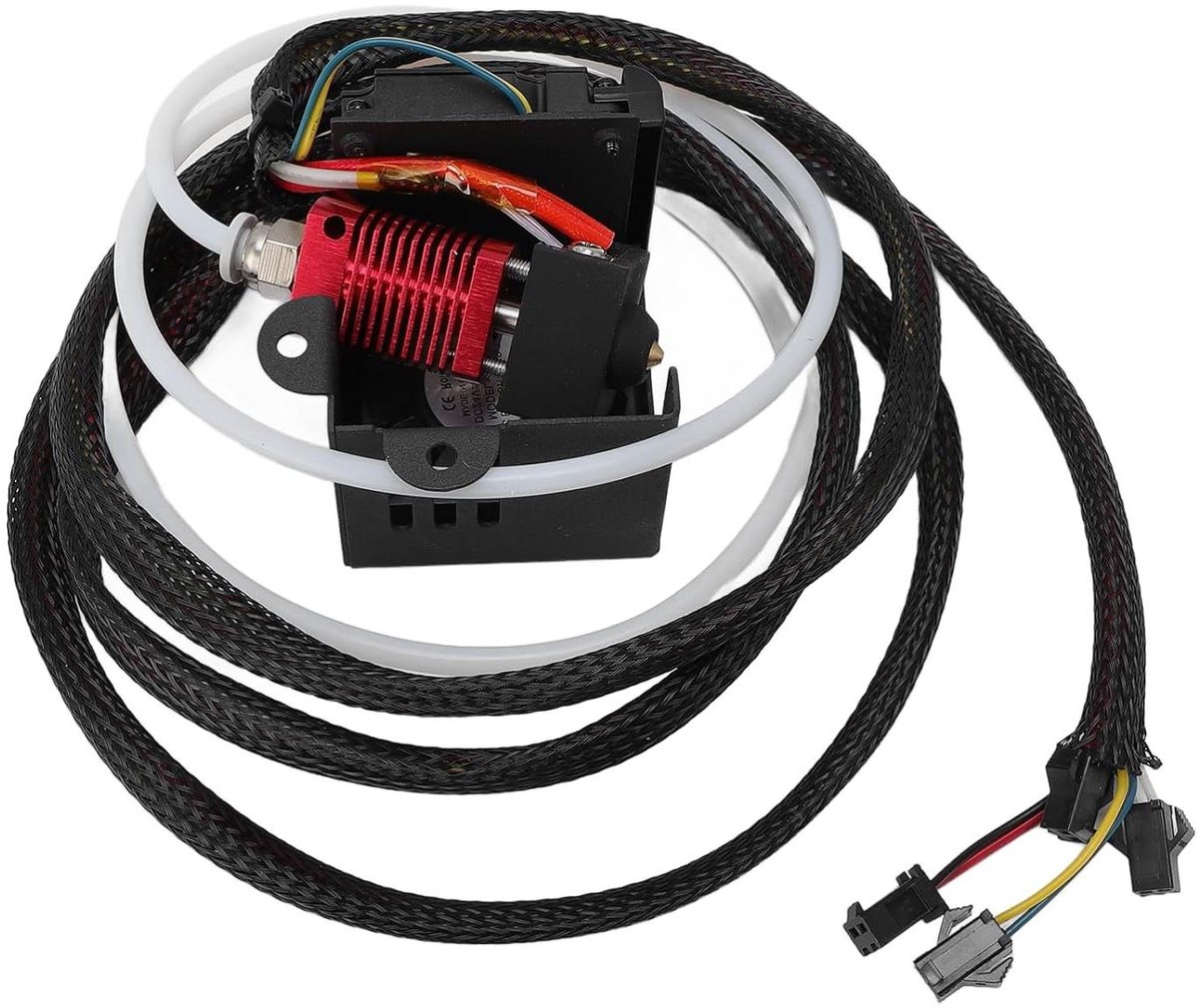 Hotend Kit - Extruder Onderdeel - 3D Printen - Volledig Geassembleerd - 11x11x6 cm - Zilver