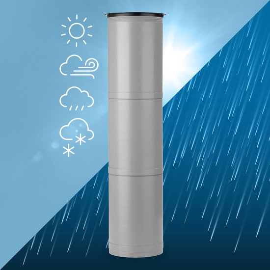 EASYmaxx Flessenkoeler voor buiten, fles- en blikjeskoeler, met grondgat, tot 13 flessen en blikjes (0,33 l tot 1 l), klimaatneutraal en efficiënt dranken en gerechten bewaren van Easymaxx — afbeelding 4