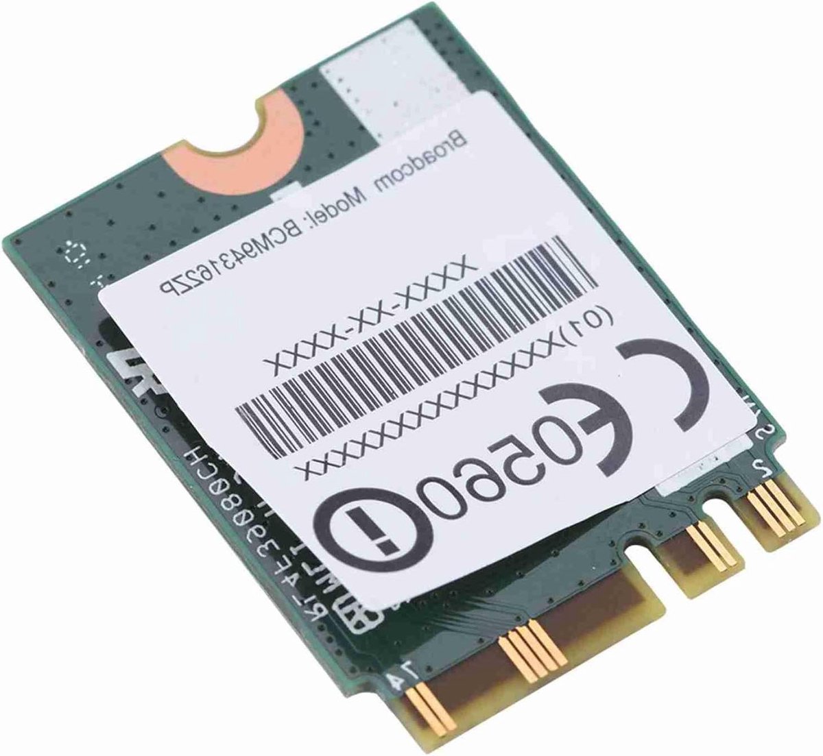 Mini WIFI Kaart - Draadloze Netwerkkaart - Internet Verbinding - Dual Band 2.4/5G - 3x2 cm - Standaard