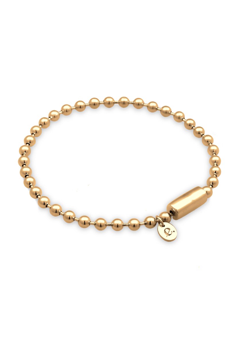 Elli PREMIUM - Armband - Elli PREMIUM Armband Dames Basic Kogelketting 925 Sterling Zilver - Dames
