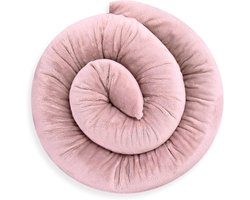 Bedrol Kussen - Slaapkussen Cuddle Pillow - Comfortabel Slapen - Anti-allergene Vulling - 210 cm - Pastel Roze