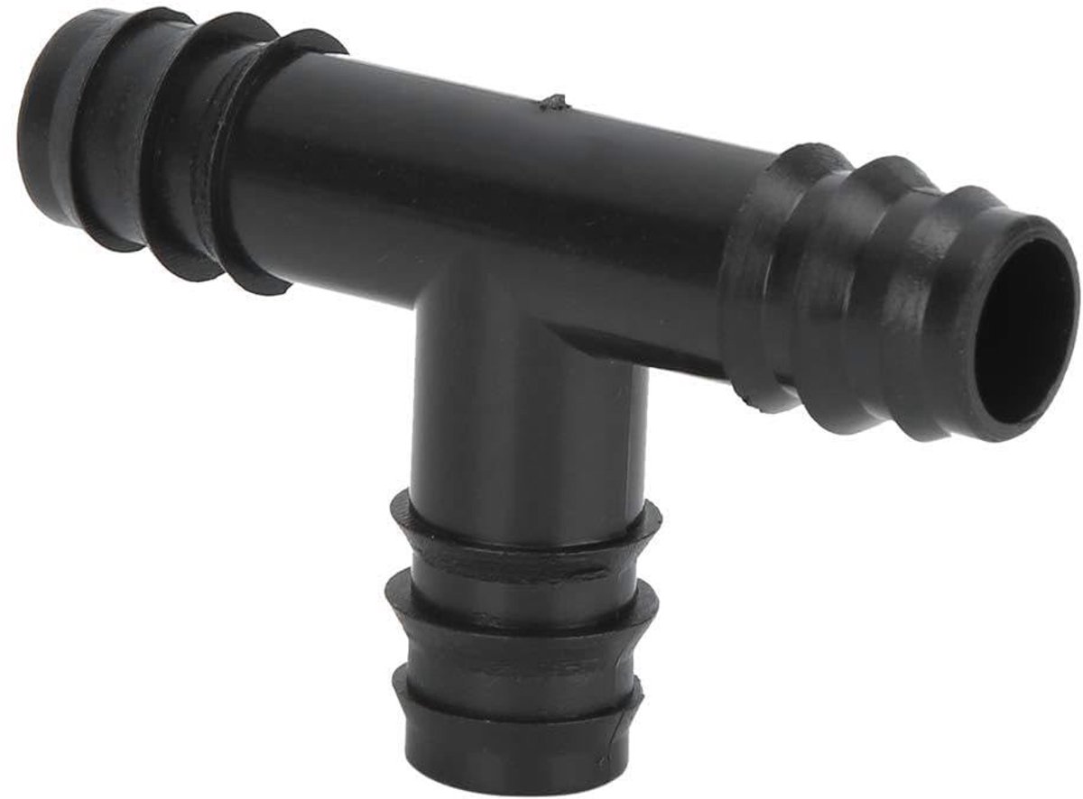 Golden crown - Schommelpijpkoppeling - Duurzame PP-accessoires - Eenvoudige aansluiting - 16mm T-stuk - Tuinirrigatie - 50st