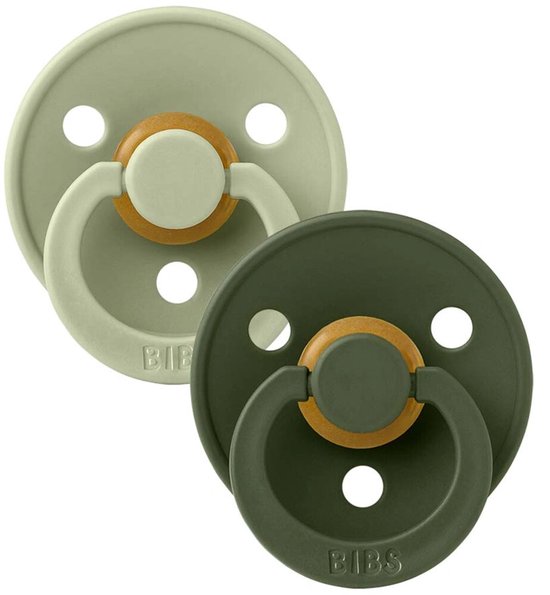 bibs Fopspeen 2 boy green van BIBS — afbeelding 2