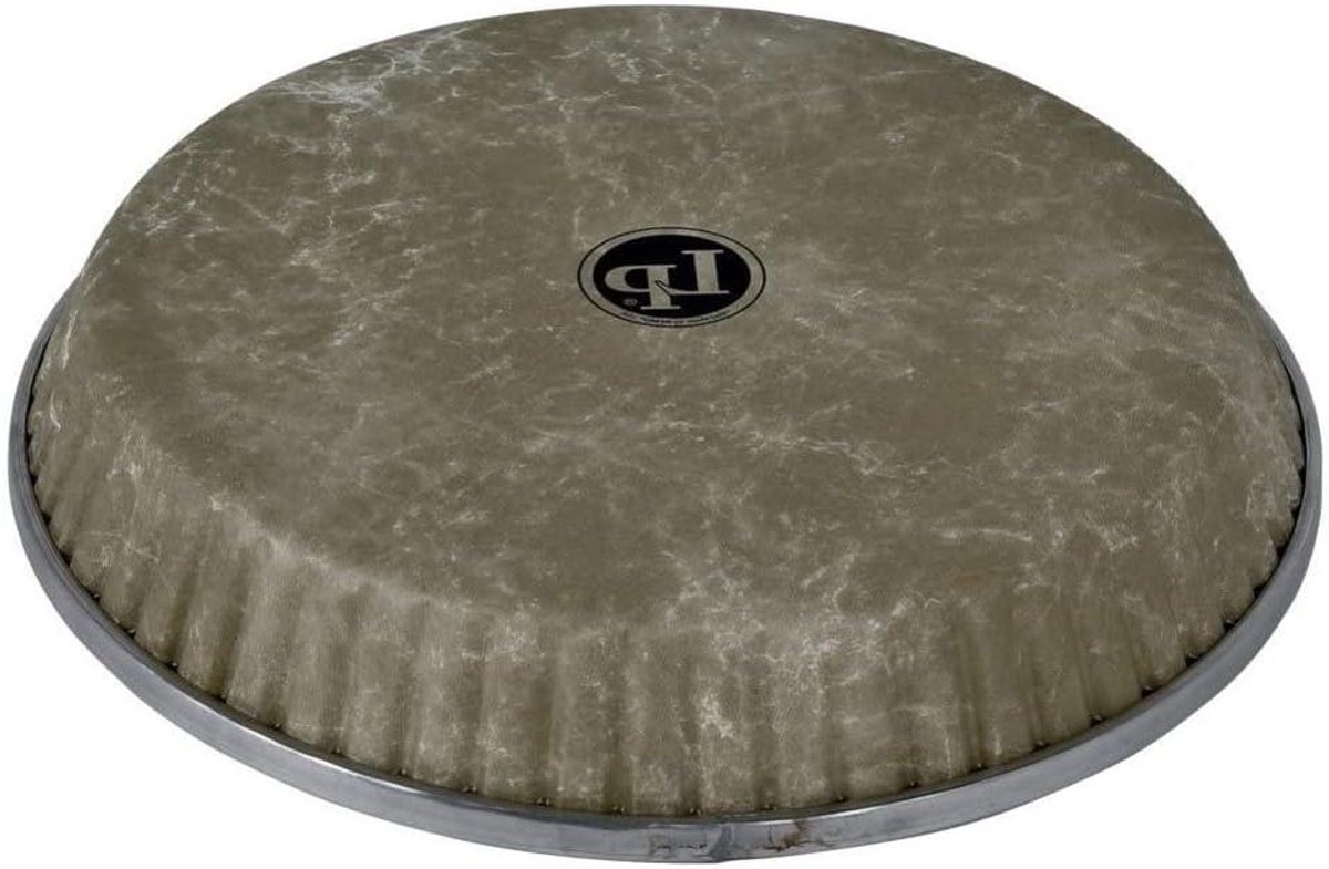 Congafell - Trommelvel - Percussie Spelen - Fiberskyn 3 Materiaal - 11 inch - Nature