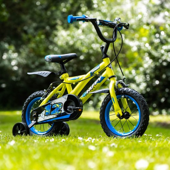 Huffy Pro Thunder 12 Inch Jongenfiets Geel BMX 3-5 jaar Kinderfiets Voor jongens en meisjes van Huffy — afbeelding 5