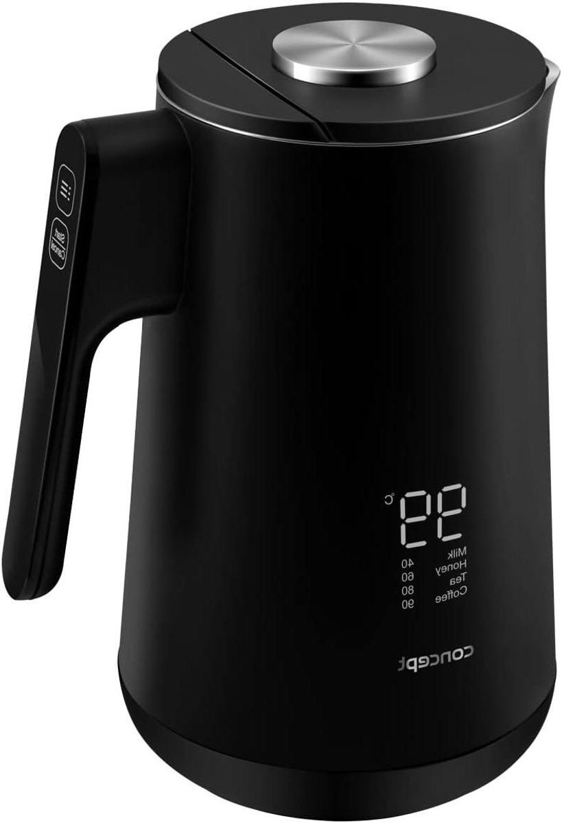 Elektrische Waterkoker - Ketel Water - Snel Water Koken - Roestvrij Staal - 17 liter - Zwart
