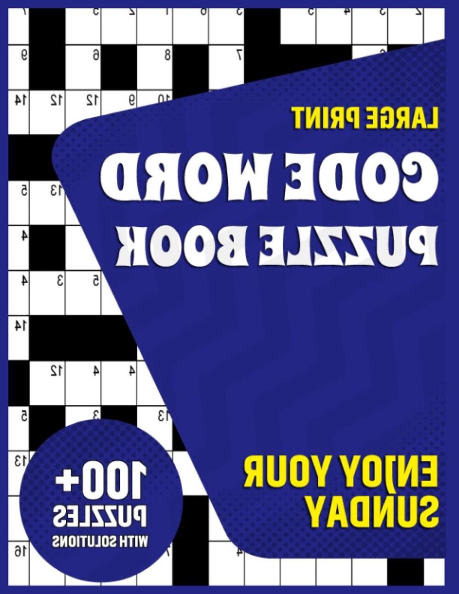 Codewoord Puzzelboek - Woordspelboek Puzzels - Hersenen Trainen - Grote Letters - 121 Pagina's - Niet gespecificeerd