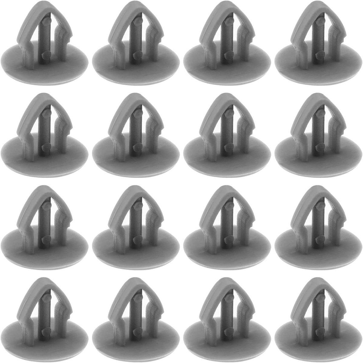 Binnendeur Trim Clips - Interieur Clips - Auto Reparatie - Sterk Kunststof - 50 stuks - Grijs