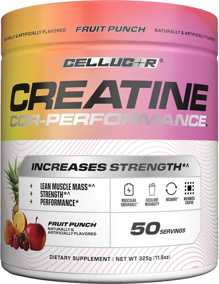 Cellucor Cor-Performance Creatine flavoured (203g) Fruit Punch - Creatine - Creatine Monohydraat