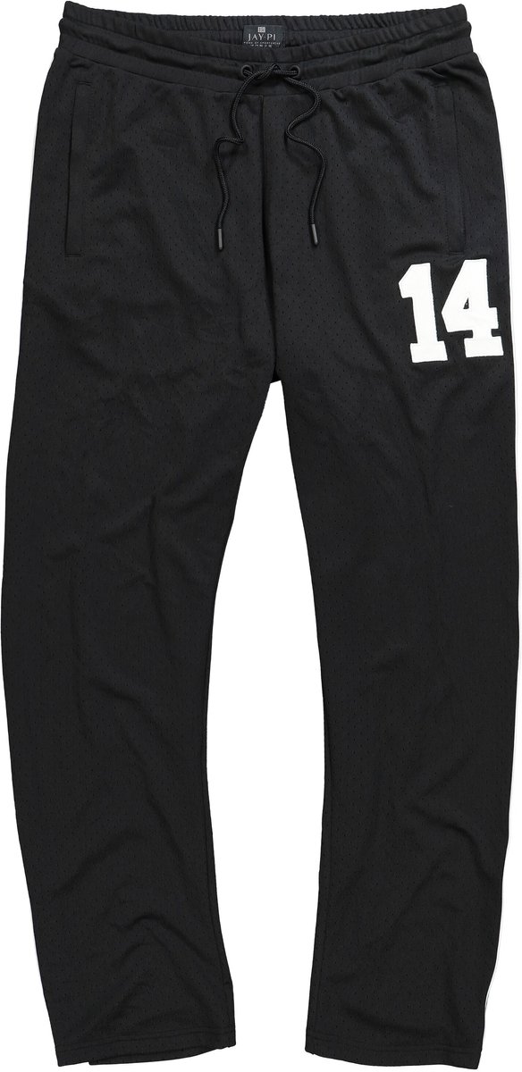 JAY-PI - Heren - Mesh-joggingbroek fitness Basic Fit - Zwart - Maat XL