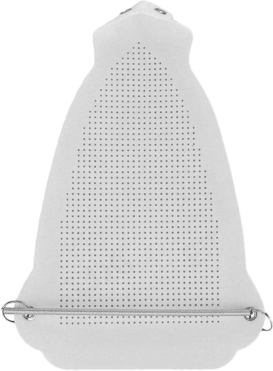Strijkijzer Beschermer - Hittebestendig Mat - Kleding Verzorgen - Gepolsterde Fiber Kussen - 23.5 x 15.5 cm - Grijs