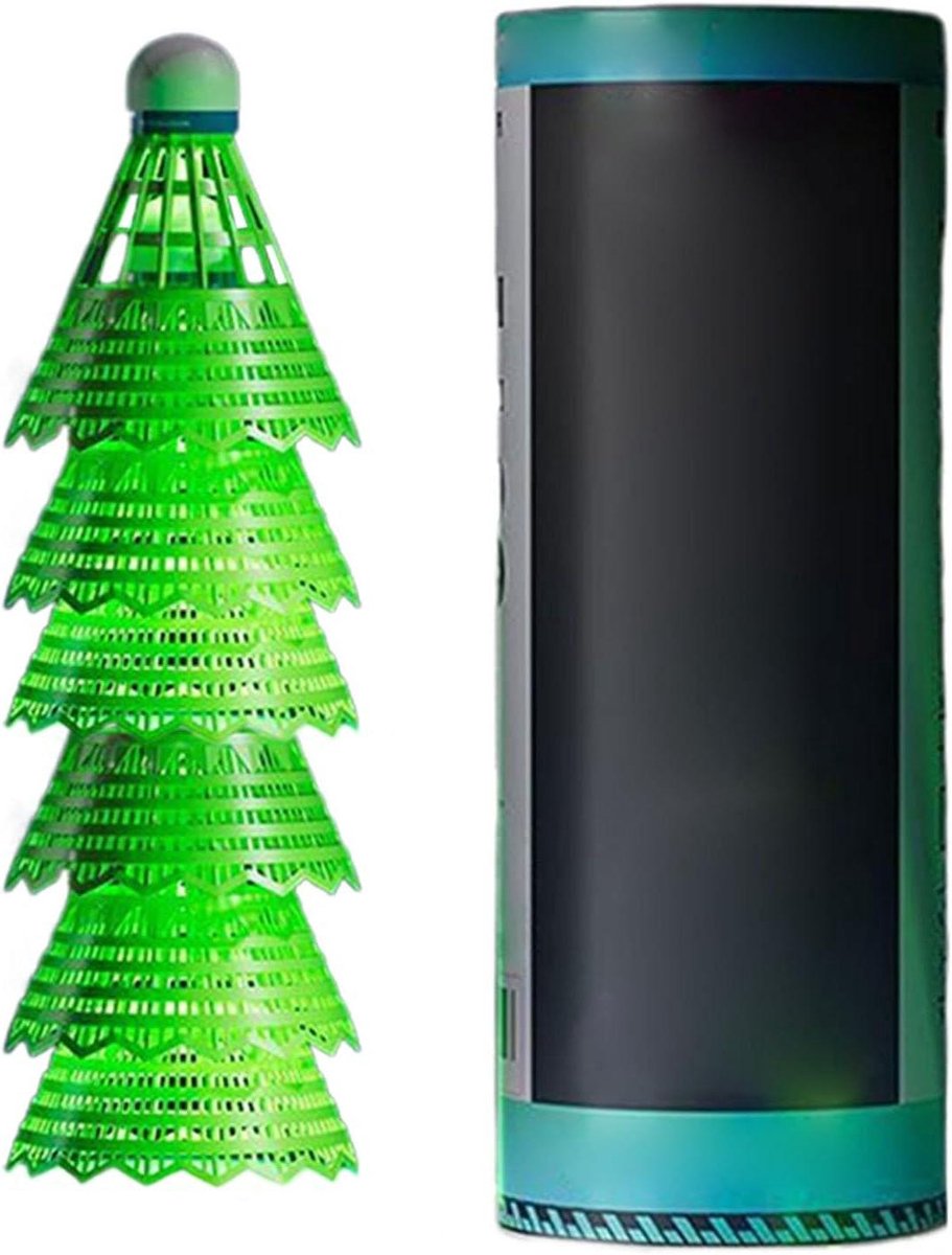 Badminton Pluimballen - Sport Shuttles - Actief Spelen - LED Verlichting Nacht - 6 Stuks - Wit