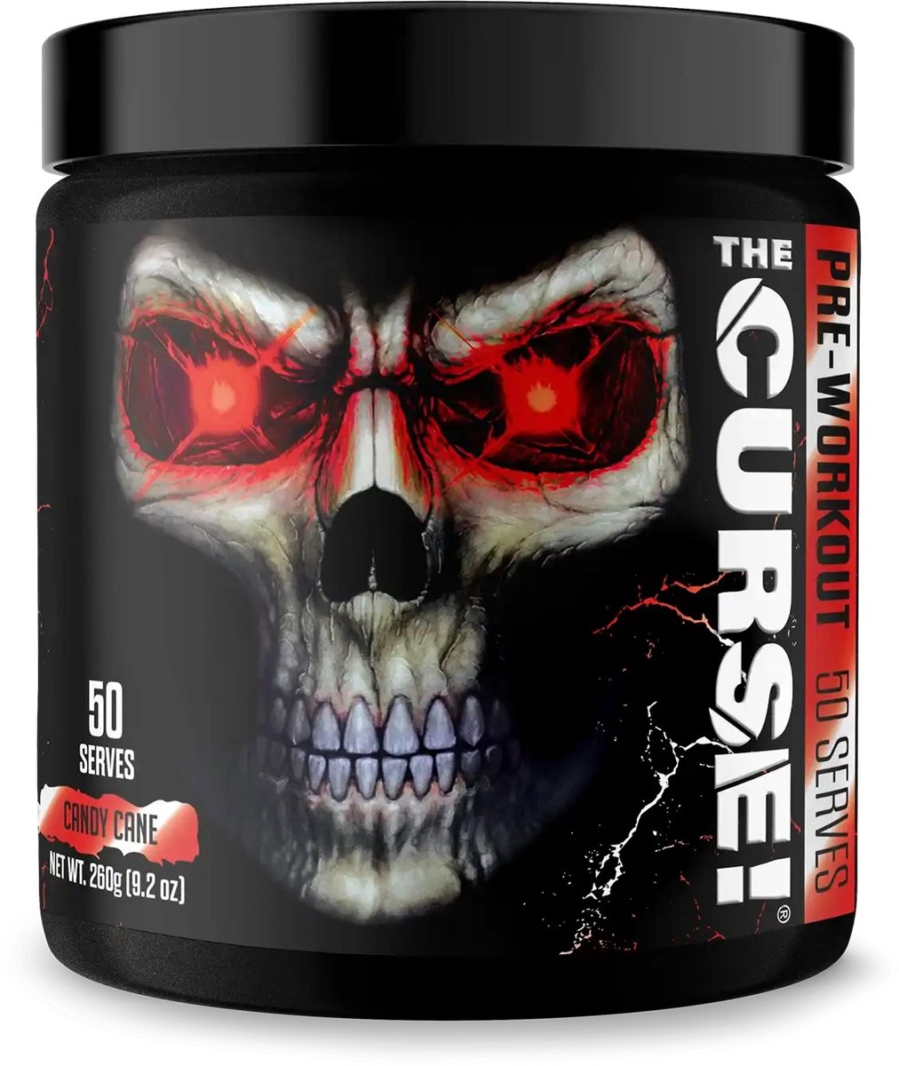JNX Sports The Curse! (50 serv) Candy Cane - Pre-Workout - Pre-Workout Booster