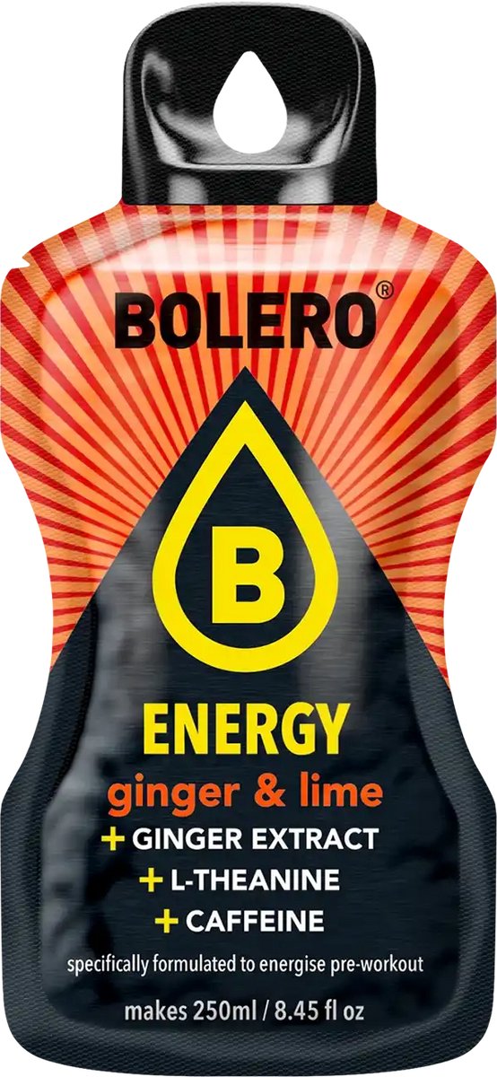 Bolero Energy - 6x 7g - Ginger Lime