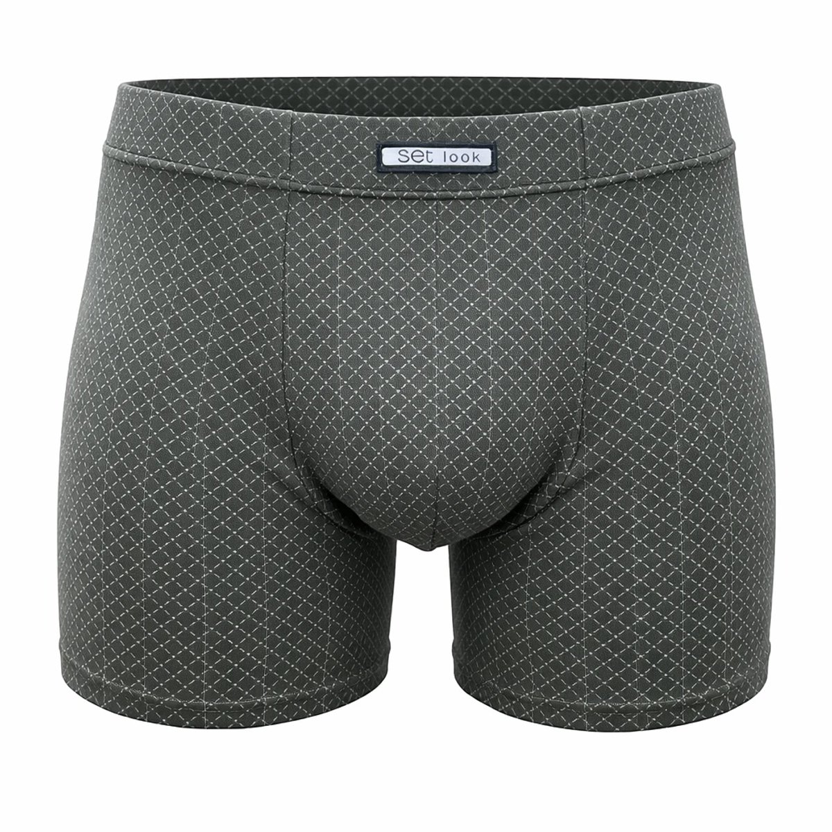 Set heren boxershort - Microvezel - 1-pack - maat M - Milano - groen