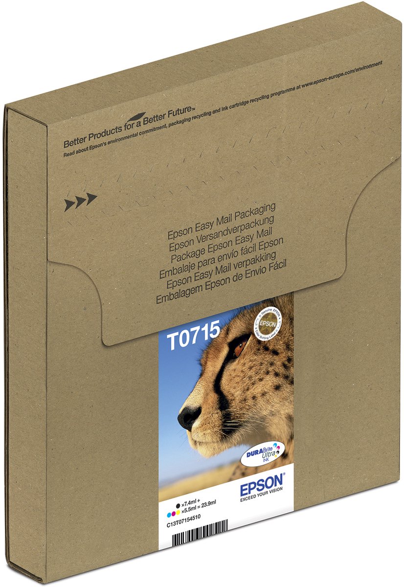 Mount Rozier Multipack 4 kleuren T071 EasyMail