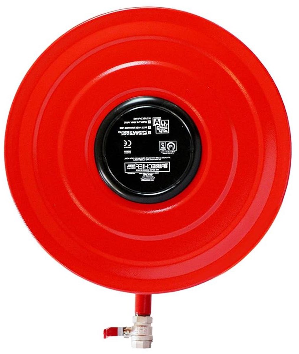 Slanghaspel - Brandslang - Brandpreventie Thuis - Automatische Watertoevoer - 19 mm - Rood