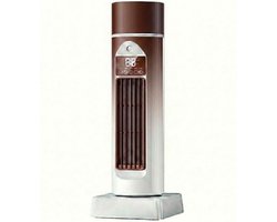 Mobiele airco - Verkoeler - Koelen en ontvochtigen - 3-in-1 functionaliteit - 25 m² - Bruin kleurverloop