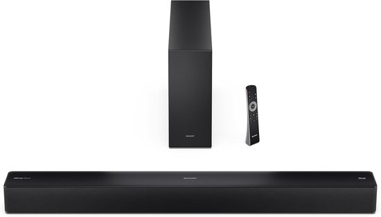 Soundbar Systeem - Draadloze Geluidsbox - Thuisbioscoop Ervaring - Krachtige 330 Watt Output - 80 cm Lengte - Zwart — afbeelding 2