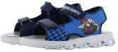 Super Mario - Sandalen voor jongens - Mario Lichtgevende schoenen voor kinderen - Zomerschoenen van 2 tot 8 jaar - Maat 30 - Blauw