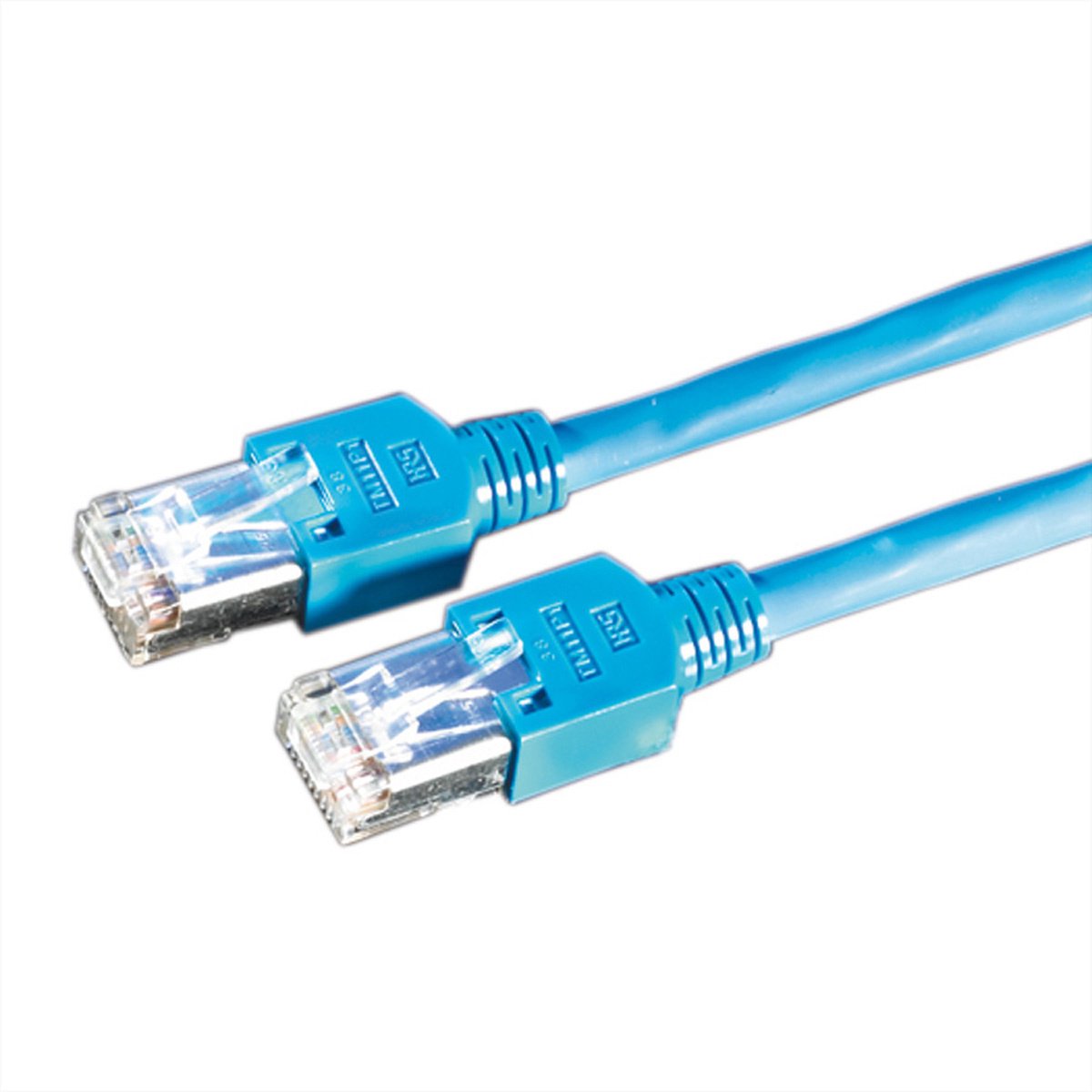 Cat5e sFTP netwerkkabel 1 meter Blauw