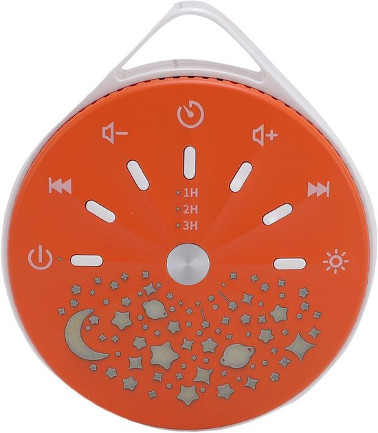 Geluidsmachine - Slaapgeluiden - Rustig Slapen - 10 Natuurgeluiden - 16 x 10 x 4 cm - Wit — afbeelding 3