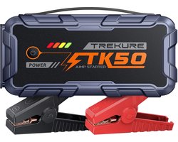 Jump Starter Pack - Power Pack - Auto Starten - 8000 Ampere Kracht - 18.9 x 9.3 cm