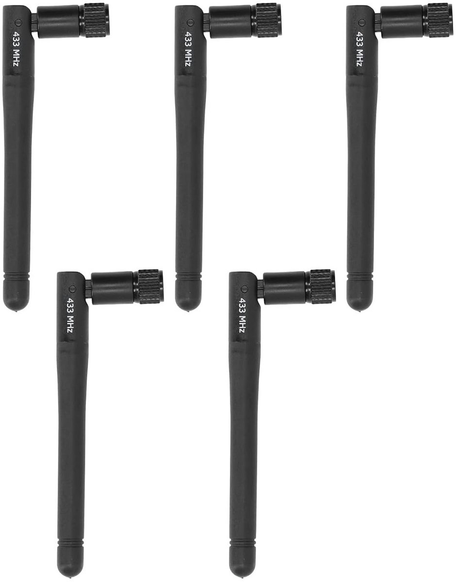 Set van 5 Omni-directionele Antennes 433MHz SMA Mannelijke Connector