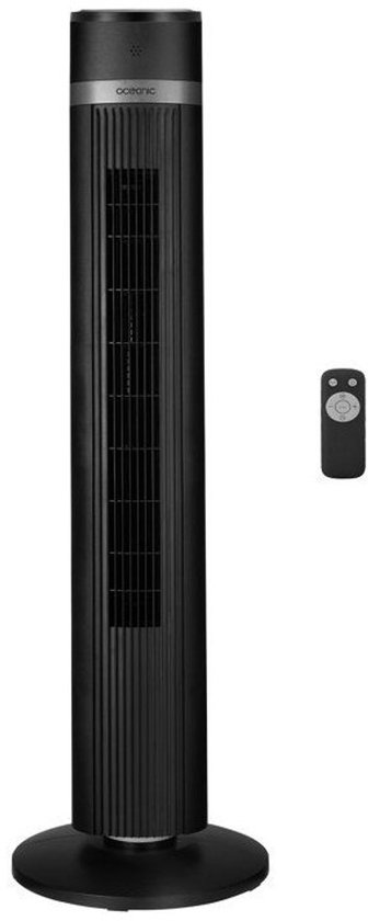 Tower fan OCEANIC 101 cm, 45W ventilator met 3 snelheden, 3 modi, 90° oscillatie en timer tot 15 uur