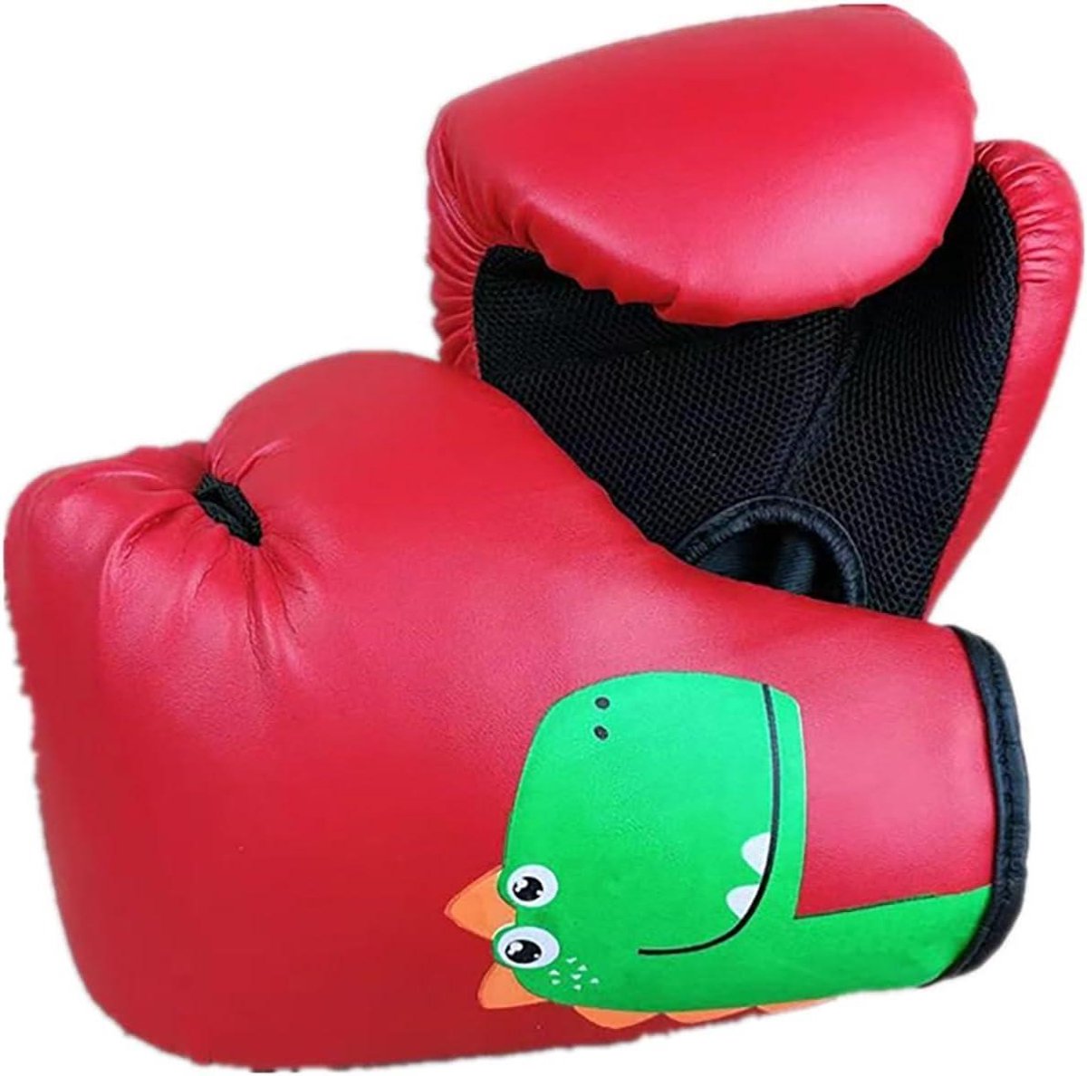 Kinderbokshandschoenen - Vechtsport handschoenen - Sport Training - Ademend Ventilatieontwerp - One Size - Rood